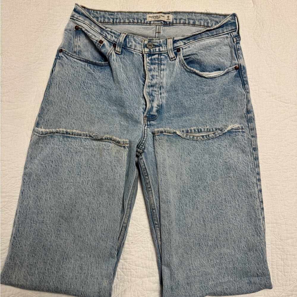 Abercrombie & Fitch Women’s Denim Jeans in Light Blue